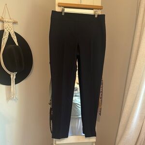 Ann Taylor Blue Straight Leg Pants